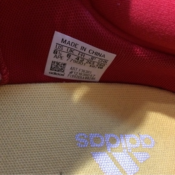 Adidas Marquee Boost Low 'Active Red' Sneakers - Picture 10 of 13